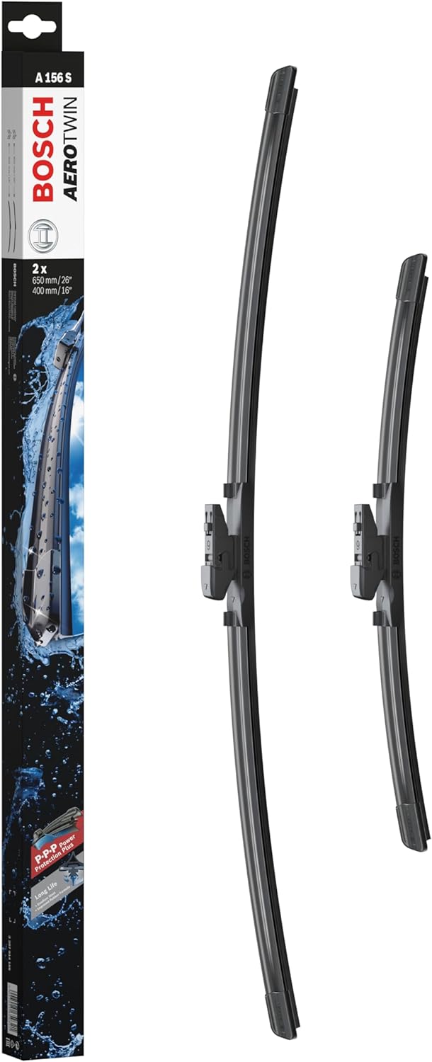 BOSCH 3397014156 AeroTwin Wiper Blades for Clear Visibility