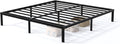 10 Inch California King Size Bed Frame - Heavy Duty Metal Platform