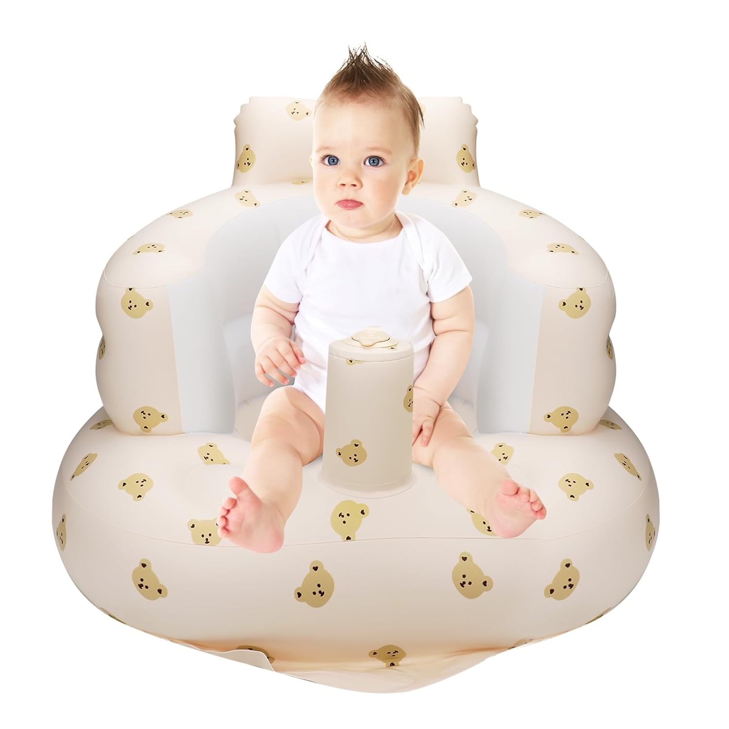 Baby Support Seat | Inflatable Chair with Air Pump