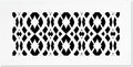 SABA Home Decor Air Vent Cover Grille 6 x 12 - Decorative White
