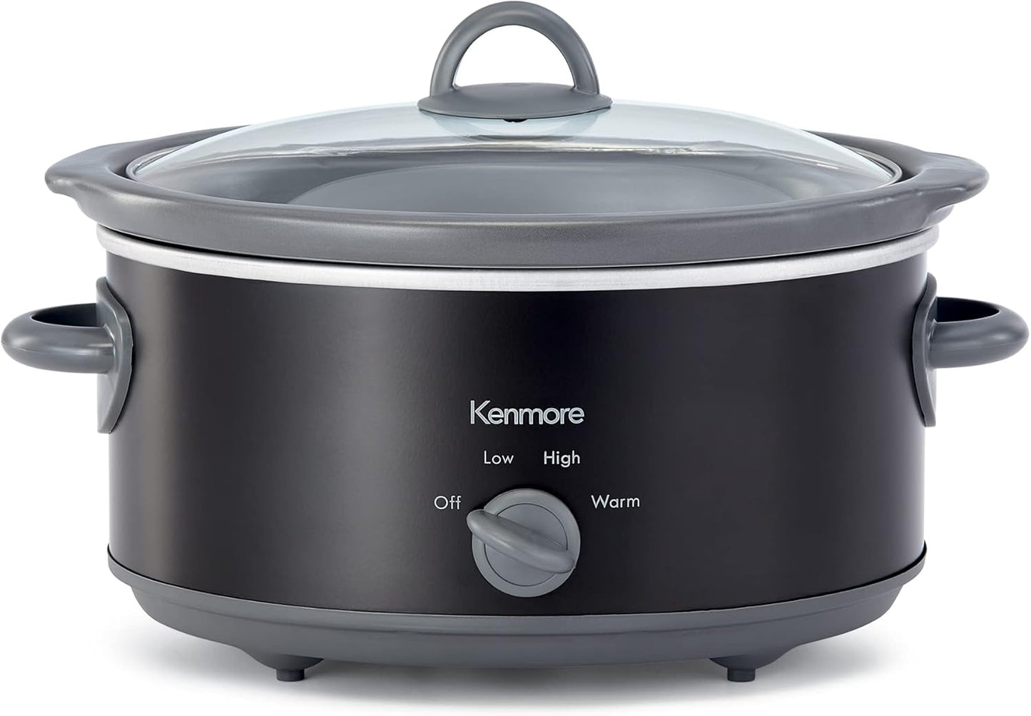 Kenmore 5 Quart Slow Cooker with Programmable Settings for Family
