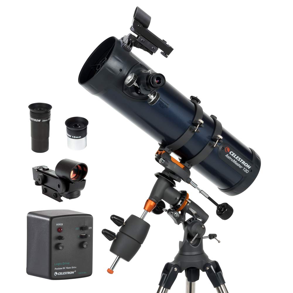 Celestron AstroMaster 130EQ-MD Telescope for Beginners and Kids