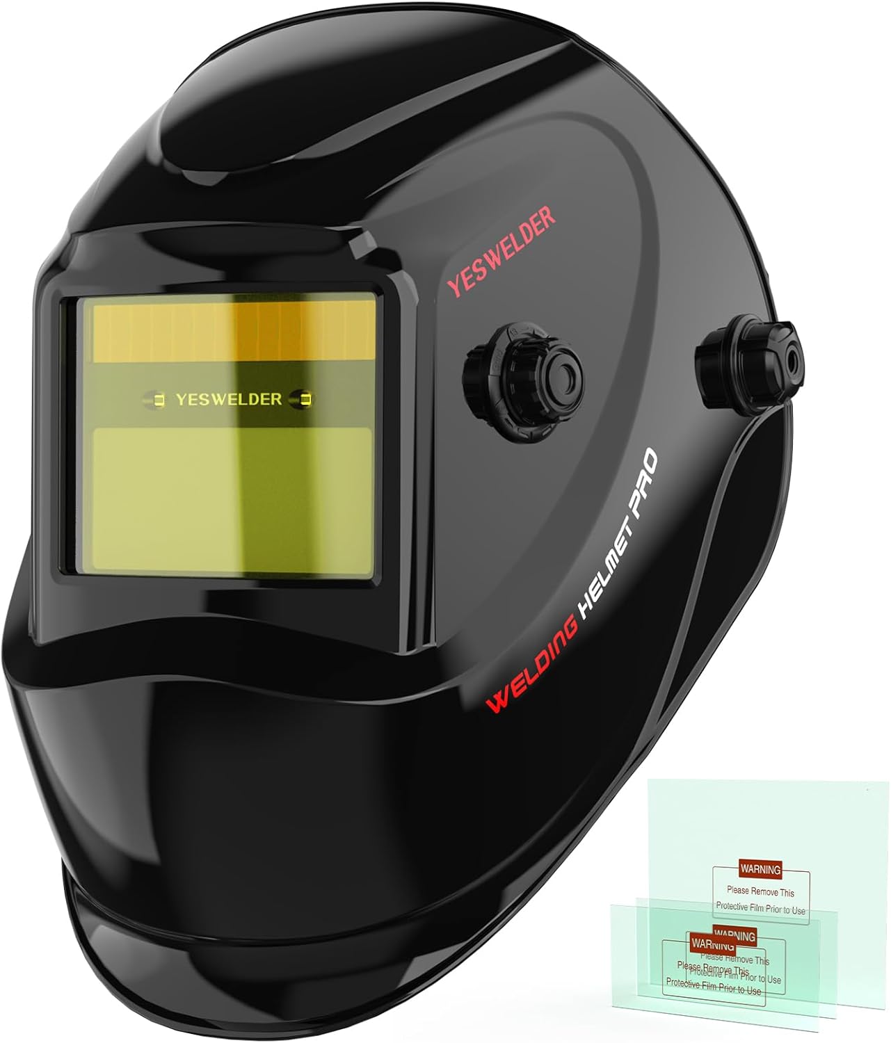 YESWELDER Auto Darkening Welding Helmet with Blue Light Blocking