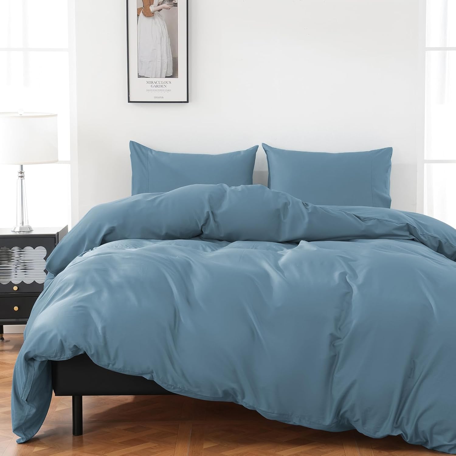 100% Organic Cotton Duvet Cover Queen Size for Ultimate Comfort