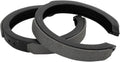 TRQ Rear Parking Brake Shoe Set Compatible with 2005-2008 Pontiac