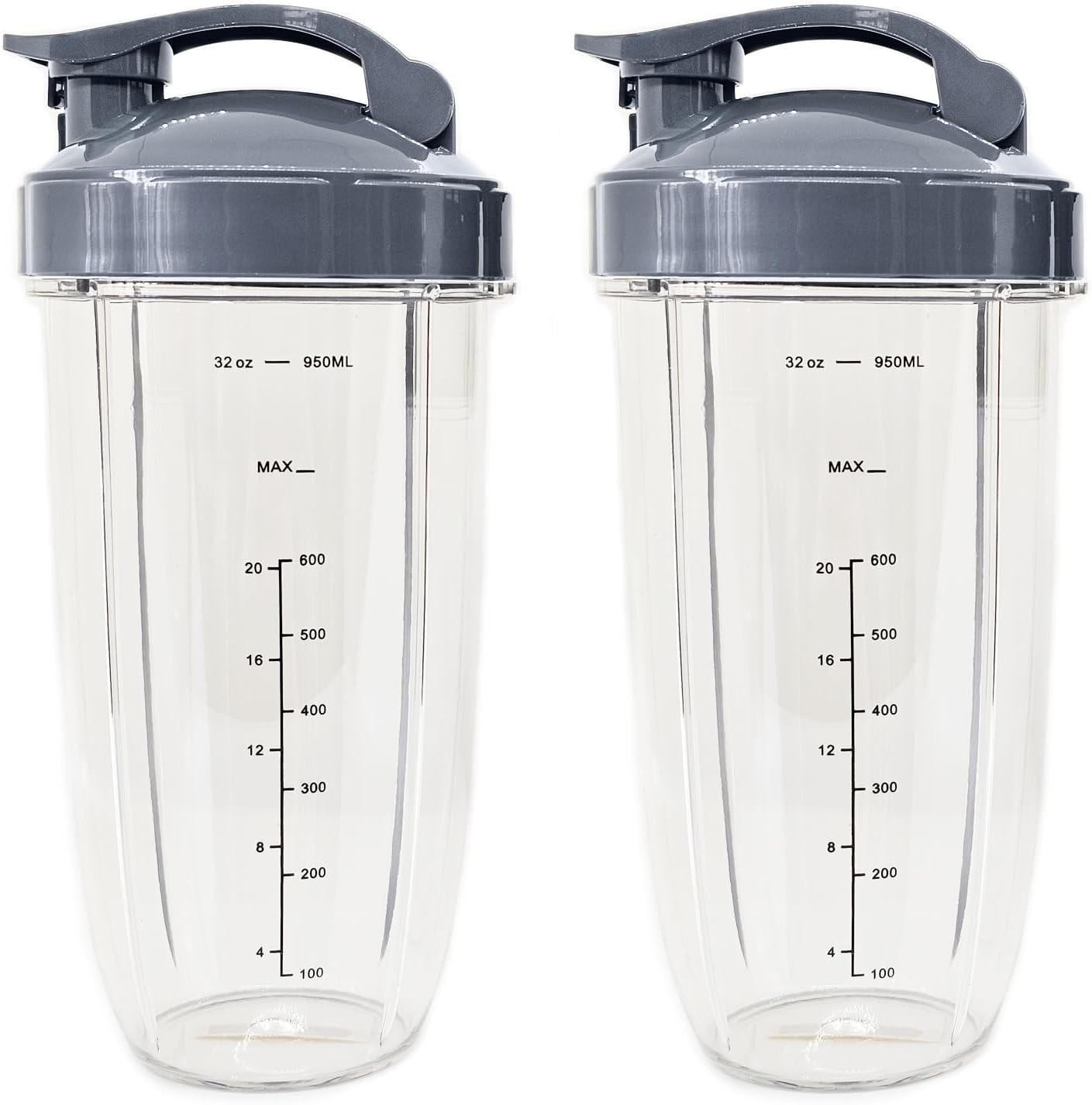Convenient To-Go Blender Cups - Kuntorie 2-Pack