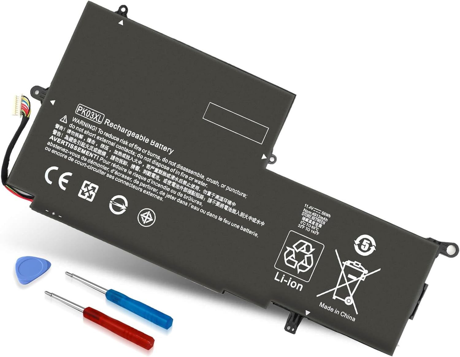 PK03XL Battery for HP Spectre X360 - Reliable Power Solution