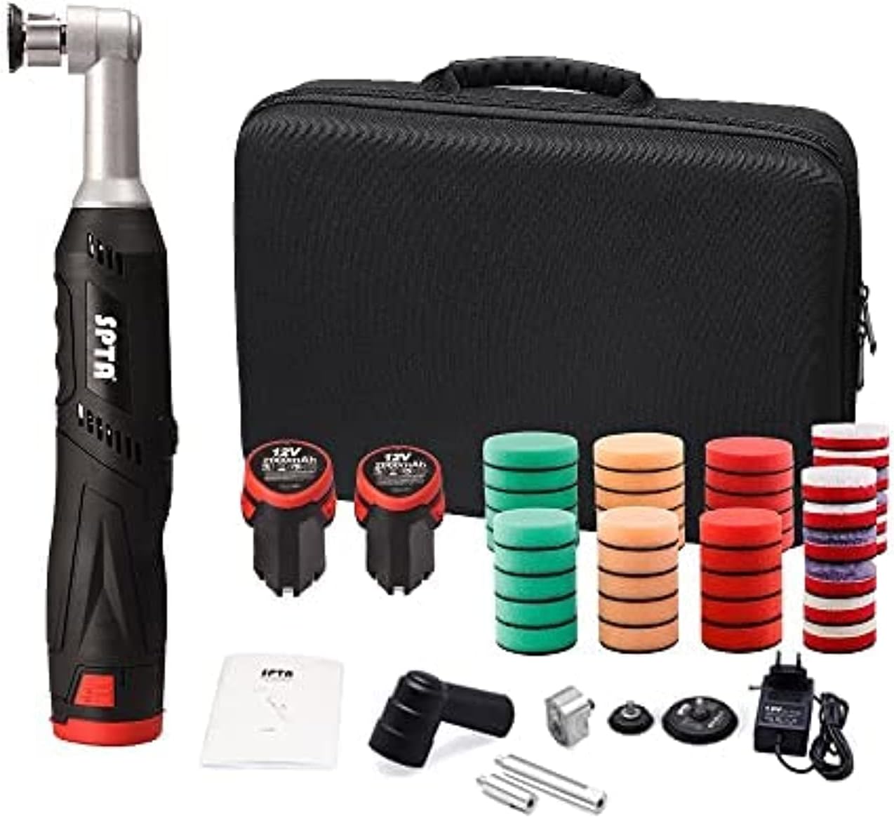 SPTA Cordless Mini Car Polisher for Effortless Detailing