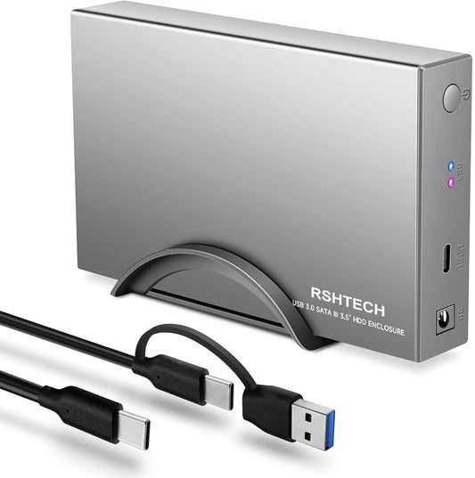 22TB Aluminum HDD Enclosure by RSHTECH