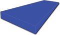 FoamTouch 4 in x 24 in x 72 in Blue High Density Foam - Durable