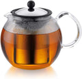 Bodum Assam Glass Tea Press 51-Ounce - Easy, Visible Brewing