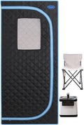Portable Plus Full Size Steam Sauna Tent - Home Spa & Detox