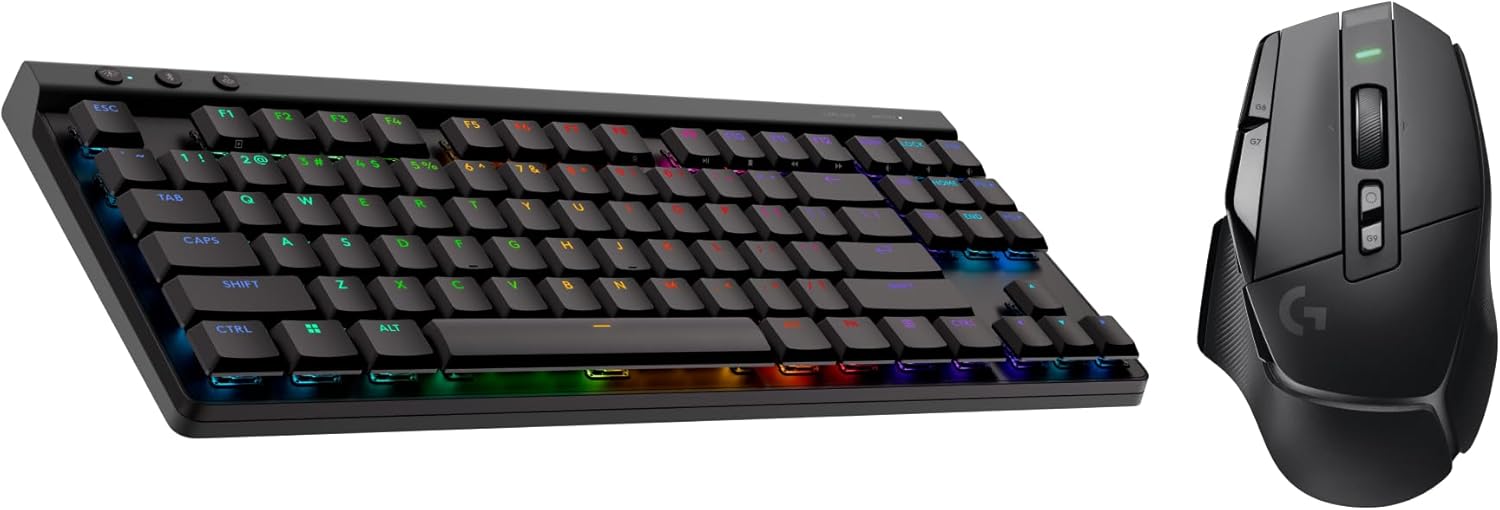 Logitech G502 X LIGHTSPEED Mouse & G515 TKL Keyboard Combo