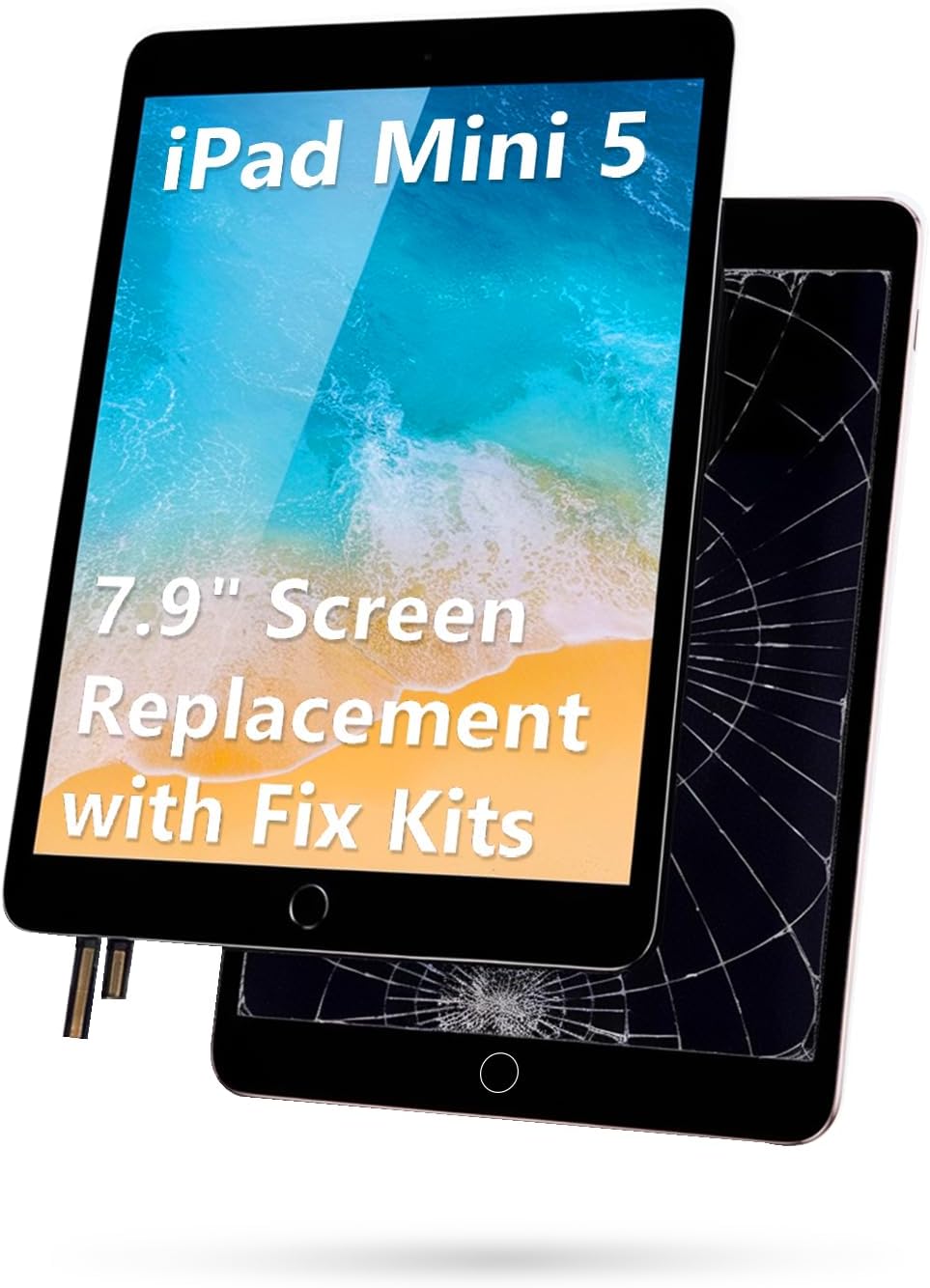 LHM iPad Mini 5 2019 Screen Replacement with Repair Kits