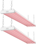 Sunco 4FT LED Grow Lights Full Spectrum 80W Linkable - Year-Round Grow