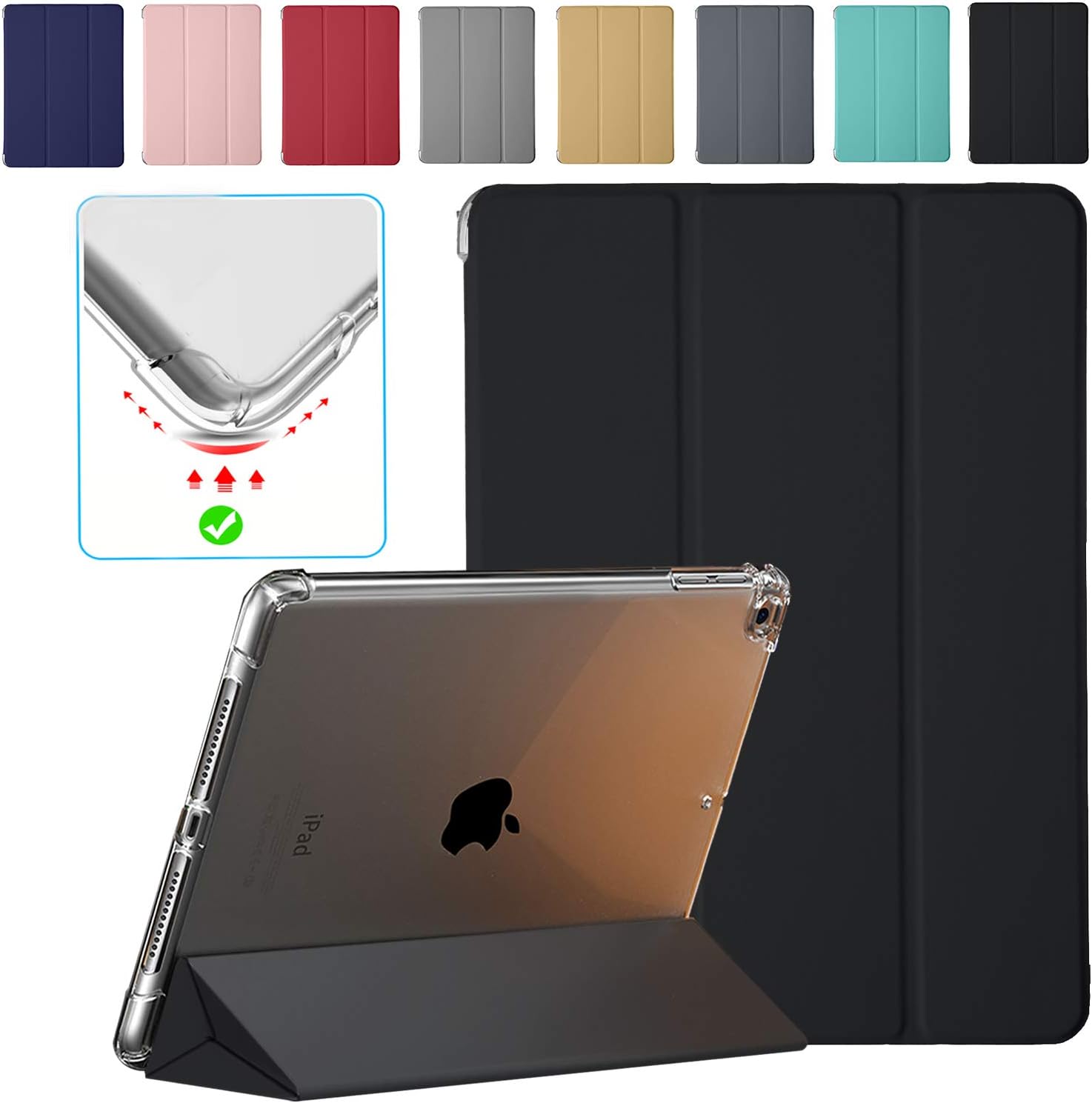 DuraSafe iPad 10.2 Case - Ultra Slim & Lightweight Protection