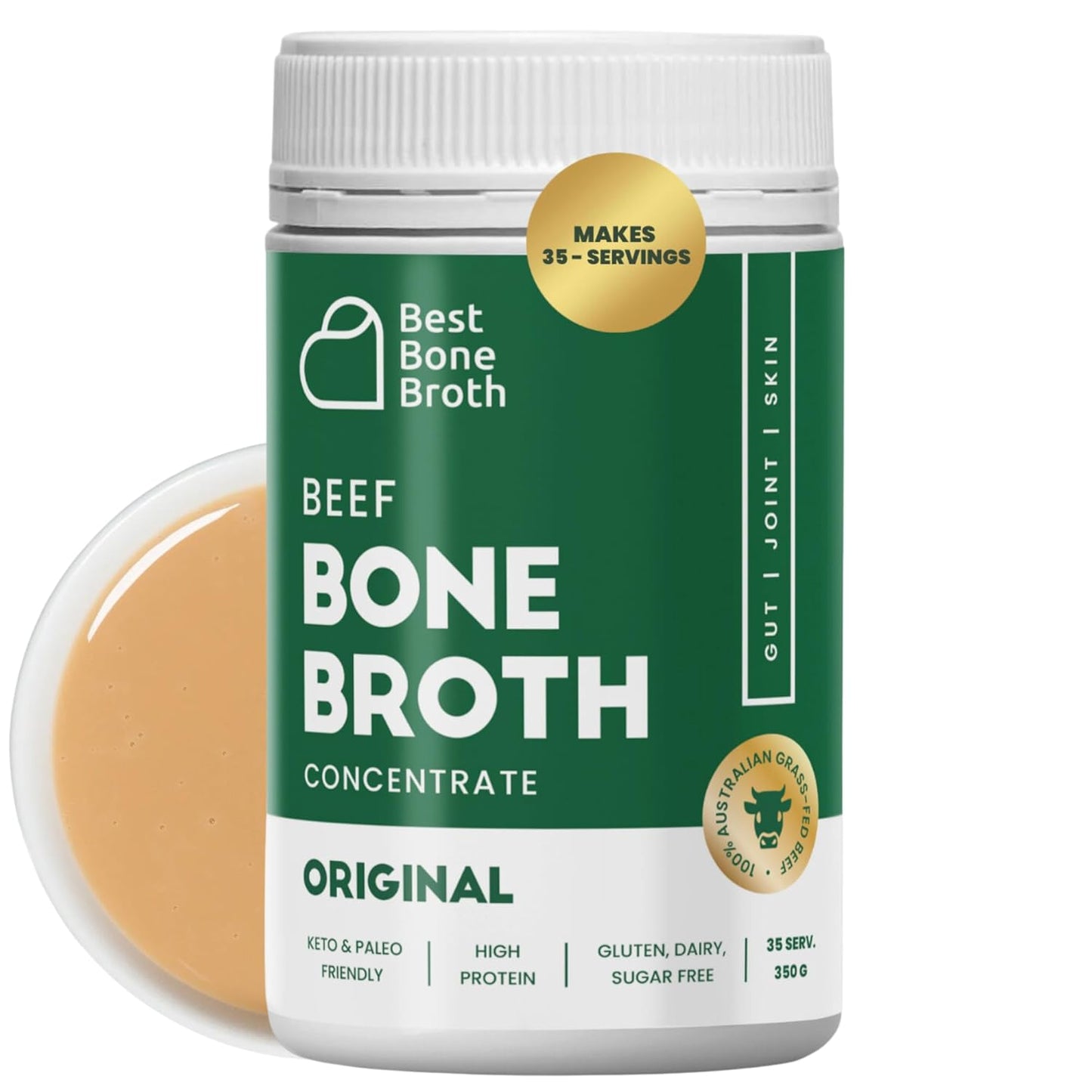 Beef Bone Broth Concentrate Grass Fed for Healthier Living