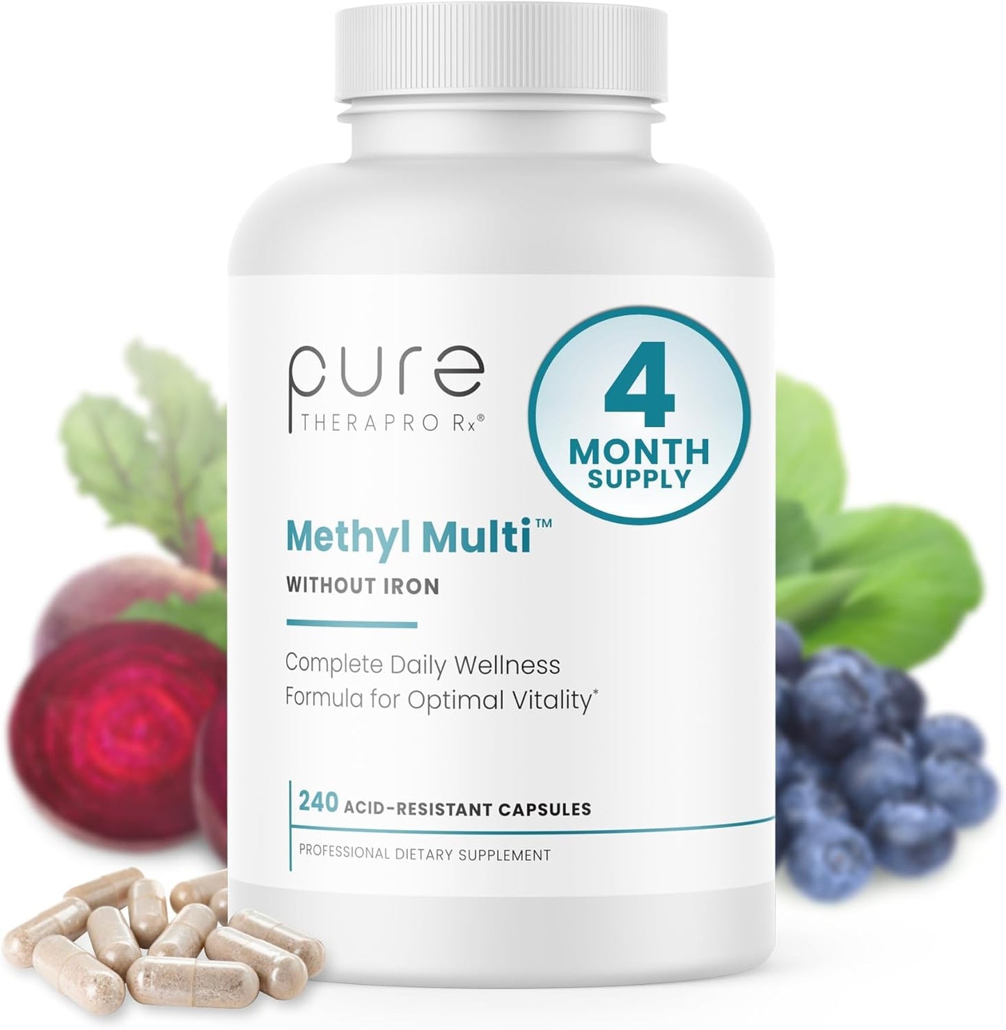Methyl Multi Without Iron - Pure Therapro Rx Multivitamin