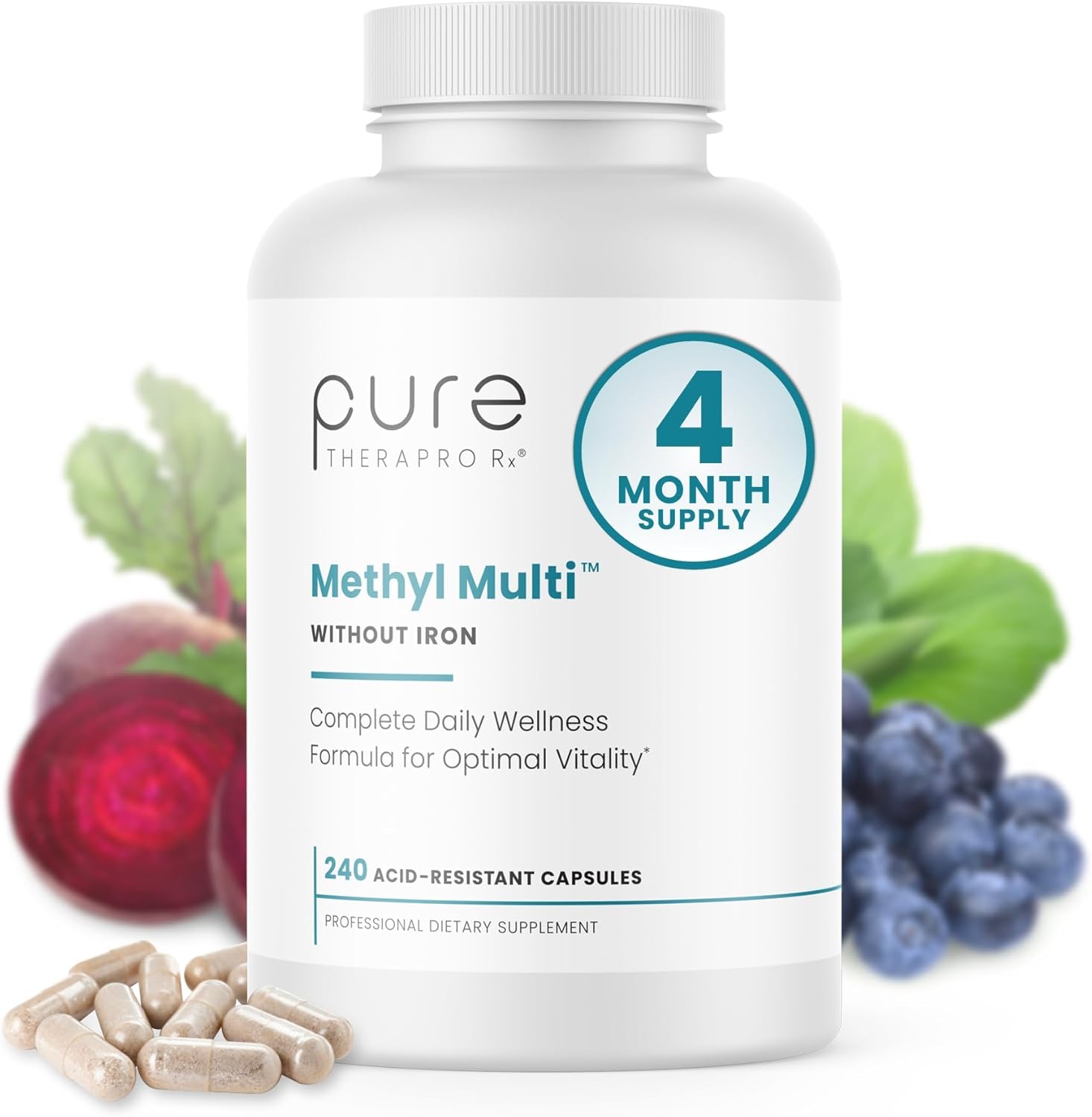 Methyl Multi Without Iron - Pure Therapro Rx Multivitamin