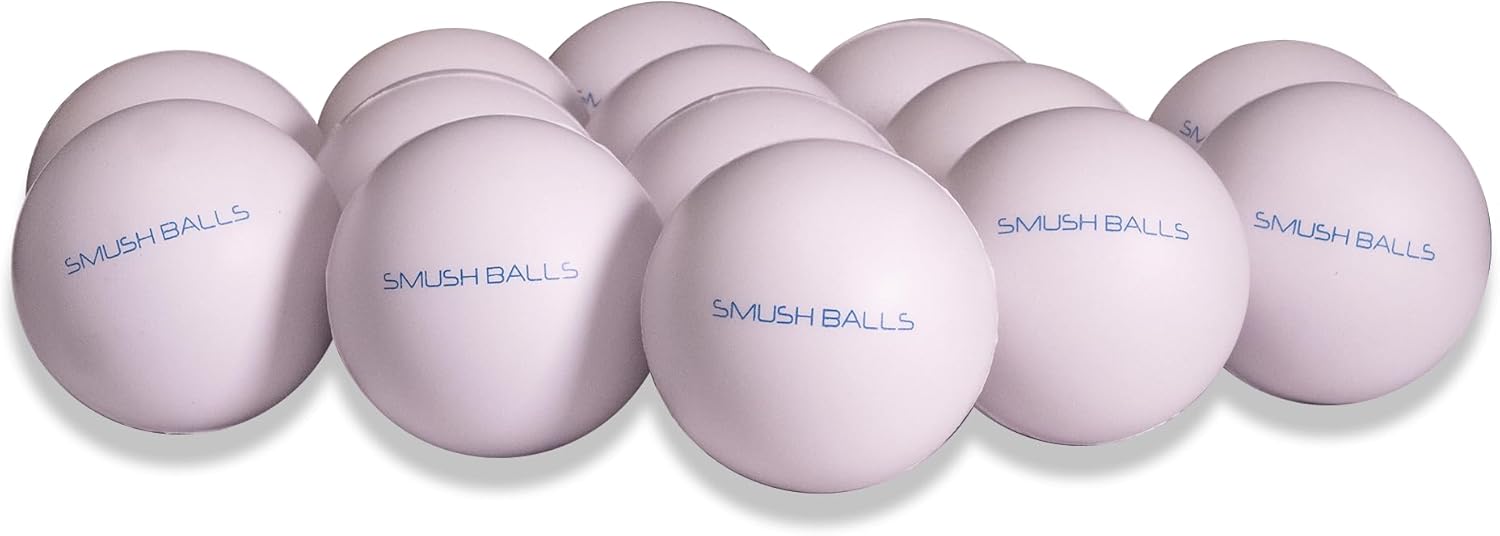 SMUSH BALLS Soft Foam Baseballs for Safe Indoor & Outdoor Practice