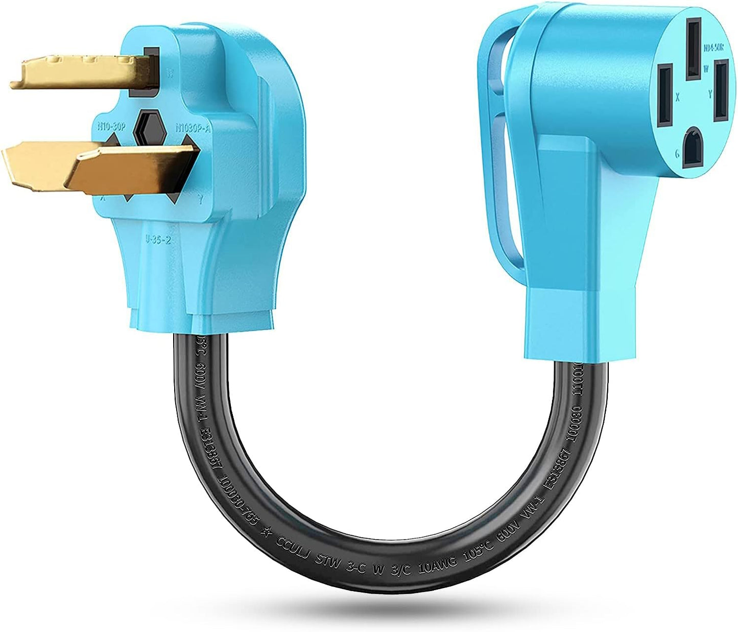 Tesla EV Charger Adapter: Dryer 30A to EV 50A - CircleCord