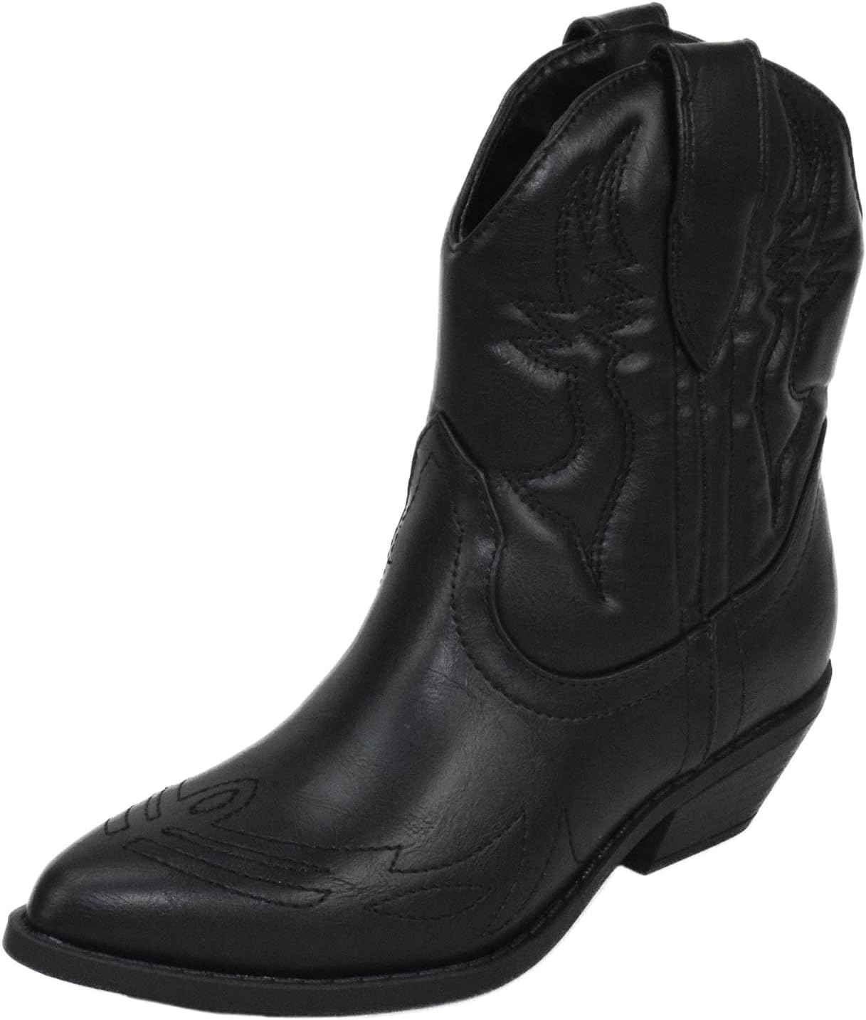 Soda Women Cowgirl Cowboy Western Stitched Ankle Boots Review