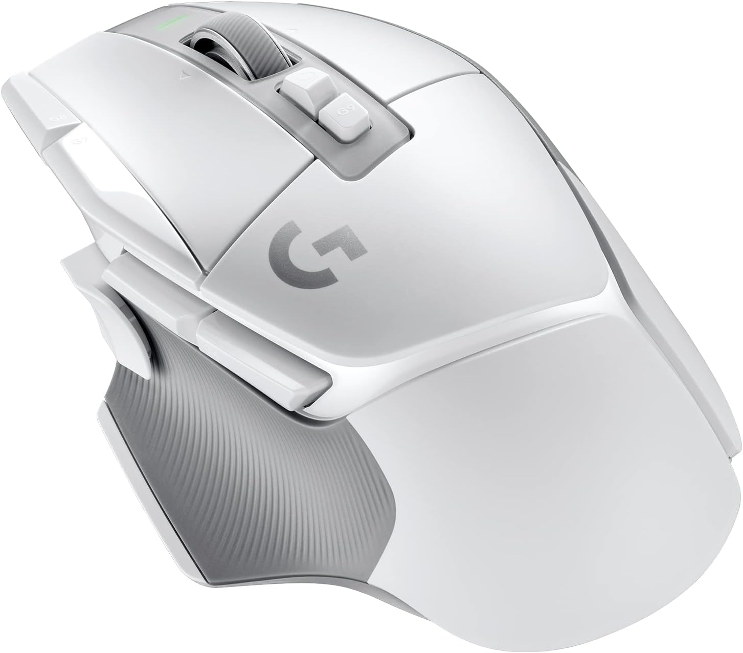 Logitech G502 X Lightspeed Gaming Mouse - LIGHTFORCE Clicks, HERO 25K Sensor - White