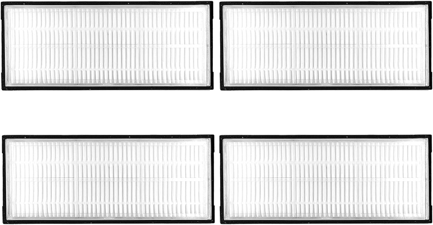 Enhance Performance: 4 Pack Roborock Vacuum Filters
