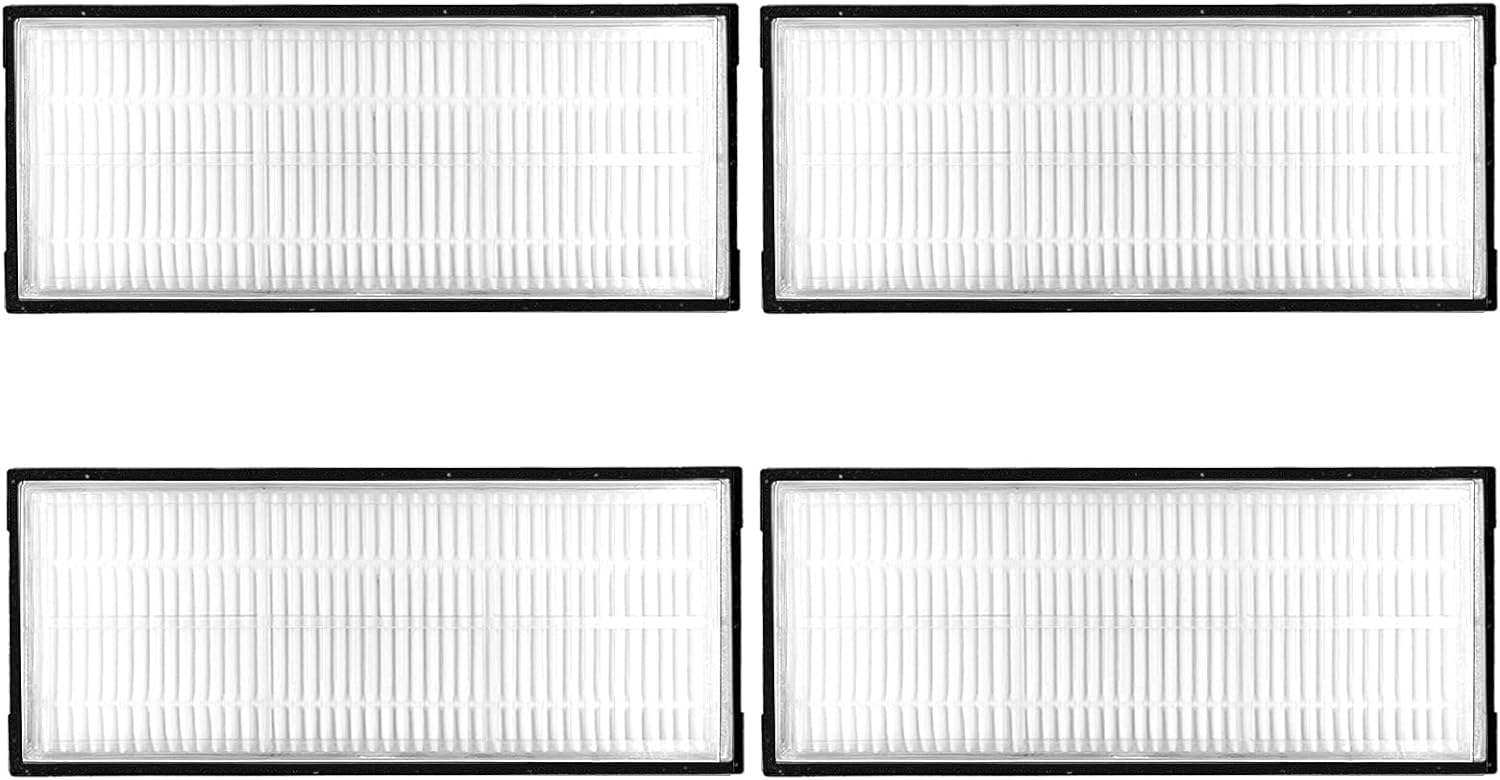 Enhance Performance: 4 Pack Roborock Vacuum Filters