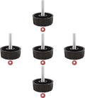 Universal Fishing Reel Handle Screw Caps 5pcs - Durable Replacement