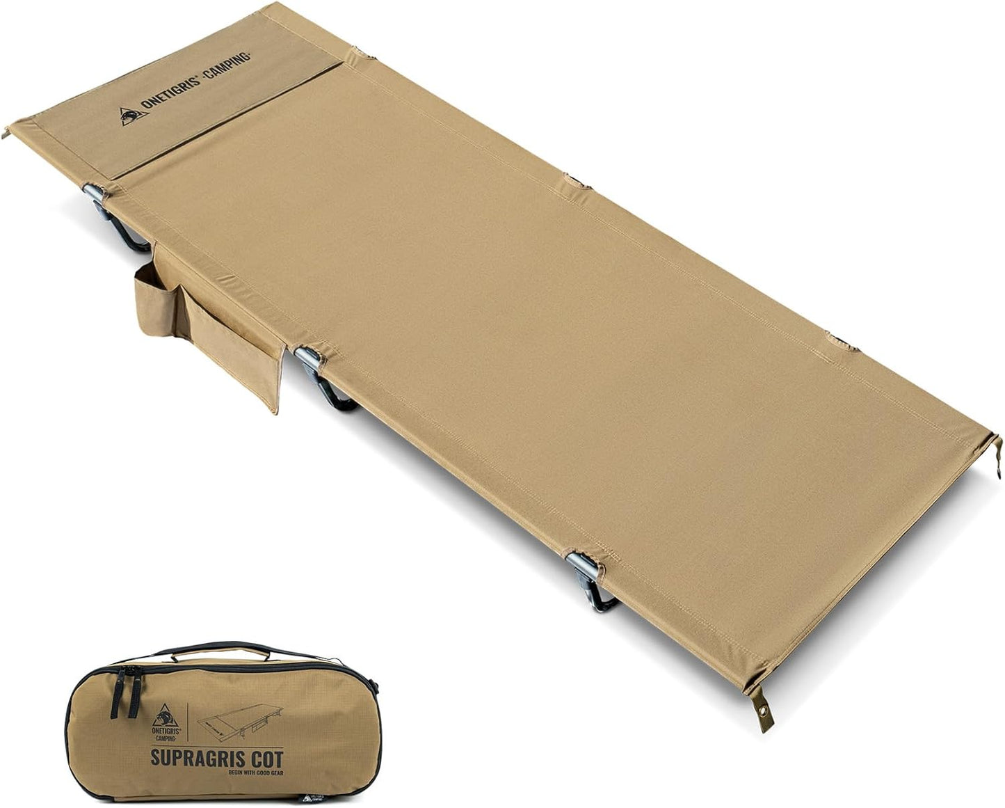 OneTigris SUPRAGRIS Camping Cot: Lightweight & Comfortable
