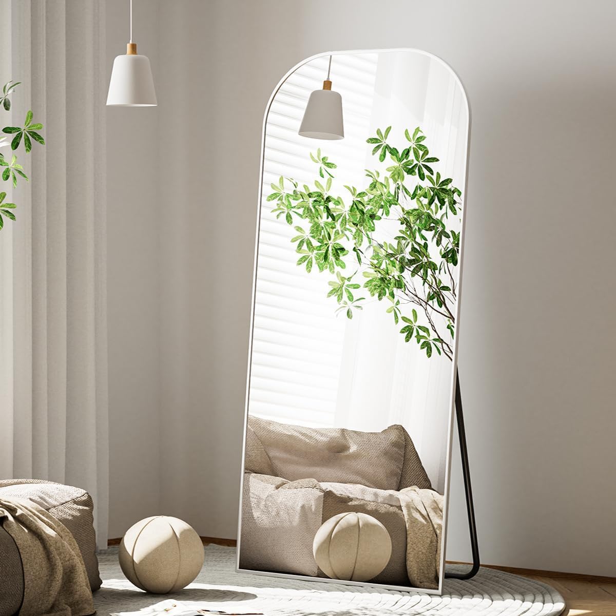 Koonmi Full Length Mirror with Stand - Stylish and Functional