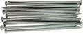 Metal Stakes 6 in 144 Pcs Galvanized Landscape Spikes - Durable Hold
