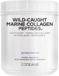 Codeage Marine Collagen Powder - Wild-Caught Fish Collagen for Skin