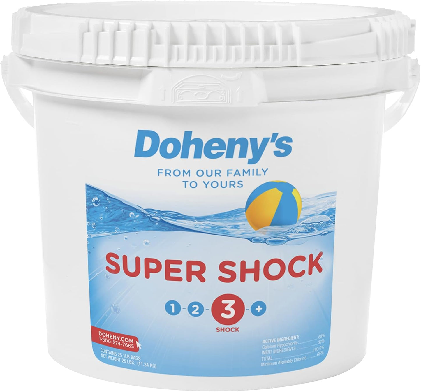 Doheny's Super Pool Shock - Fast-Acting Chlorine Granules