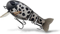 Swimbait Wake Bait for Bass Fishing - Realistic Jointed Glide Bait