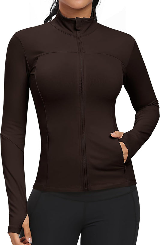 GYM RAINBOW Workout Jackets for Women: Lightweight Athletic Gear