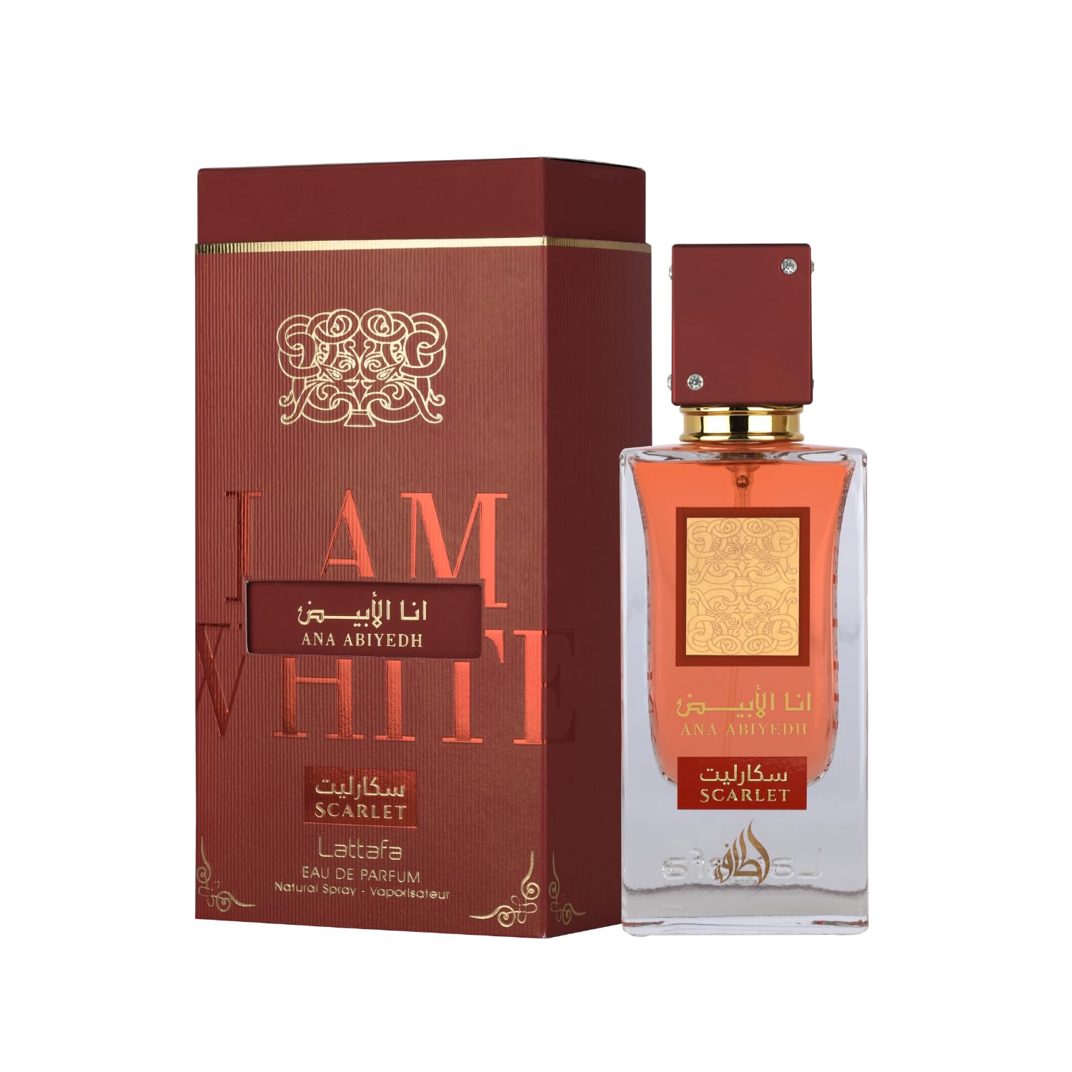 Lattafa Ana Abiyedh Scarlet Eau de Parfum for Unisex 60 ml