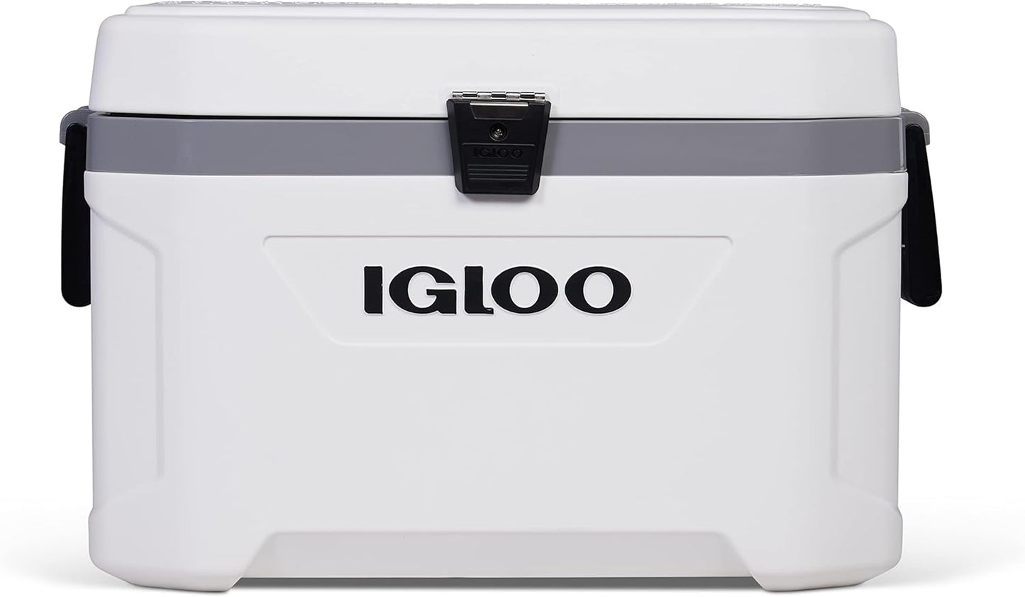 Igloo 54 Qt Marine Ultra Cooler - Keep Drinks Ice-Cold!