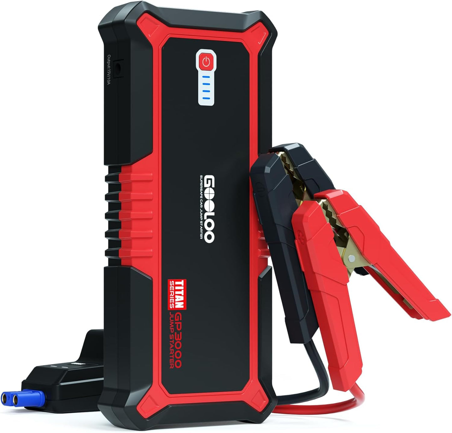 GOOLOO GP3000 Jump Starter: 3000A Peak Power