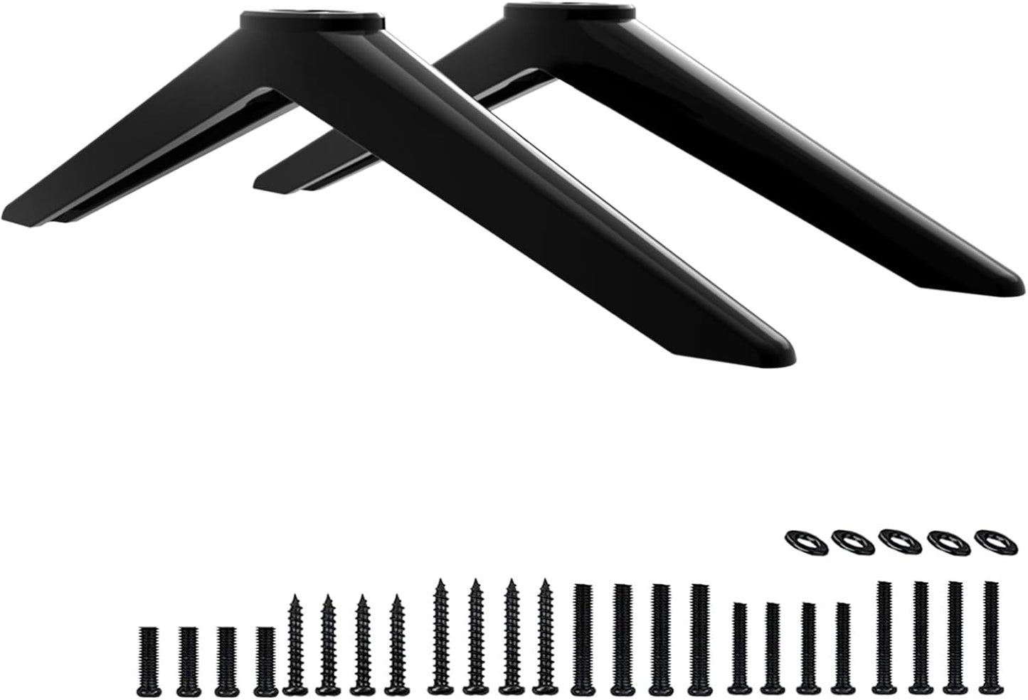 TV Legs Replacement for TCL Roku TVs - Sturdy Stand Legs for Various Sizes - Includes Screws