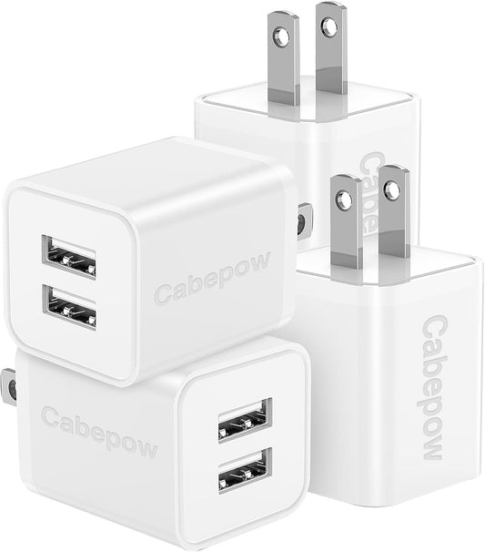 Fast Charge with Cabepow USB Wall Charger Duo