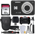 Kodak PIXPRO FZ55 Digital Camera Ultimate Bundle - Ready-to-Shoot