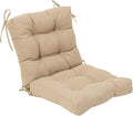 Outdoor Seat/Back Chair Cushion Tufted Pillow - Comfortable