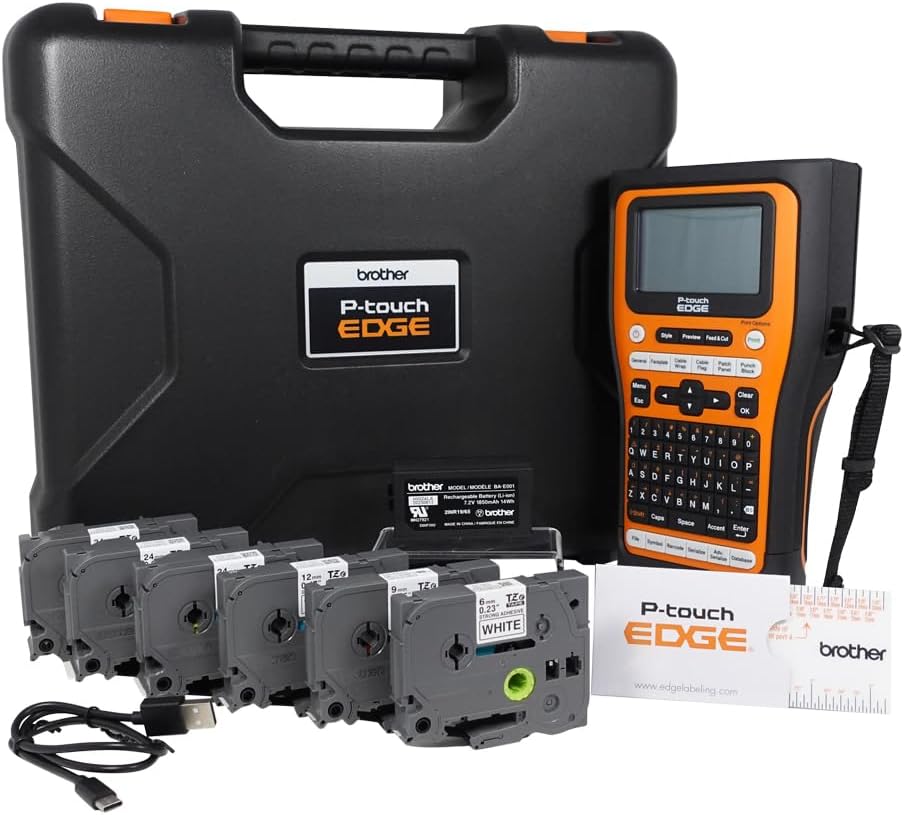 Brother PT-E560BTBP Contractor Kit: Ultimate Industrial Label Printer