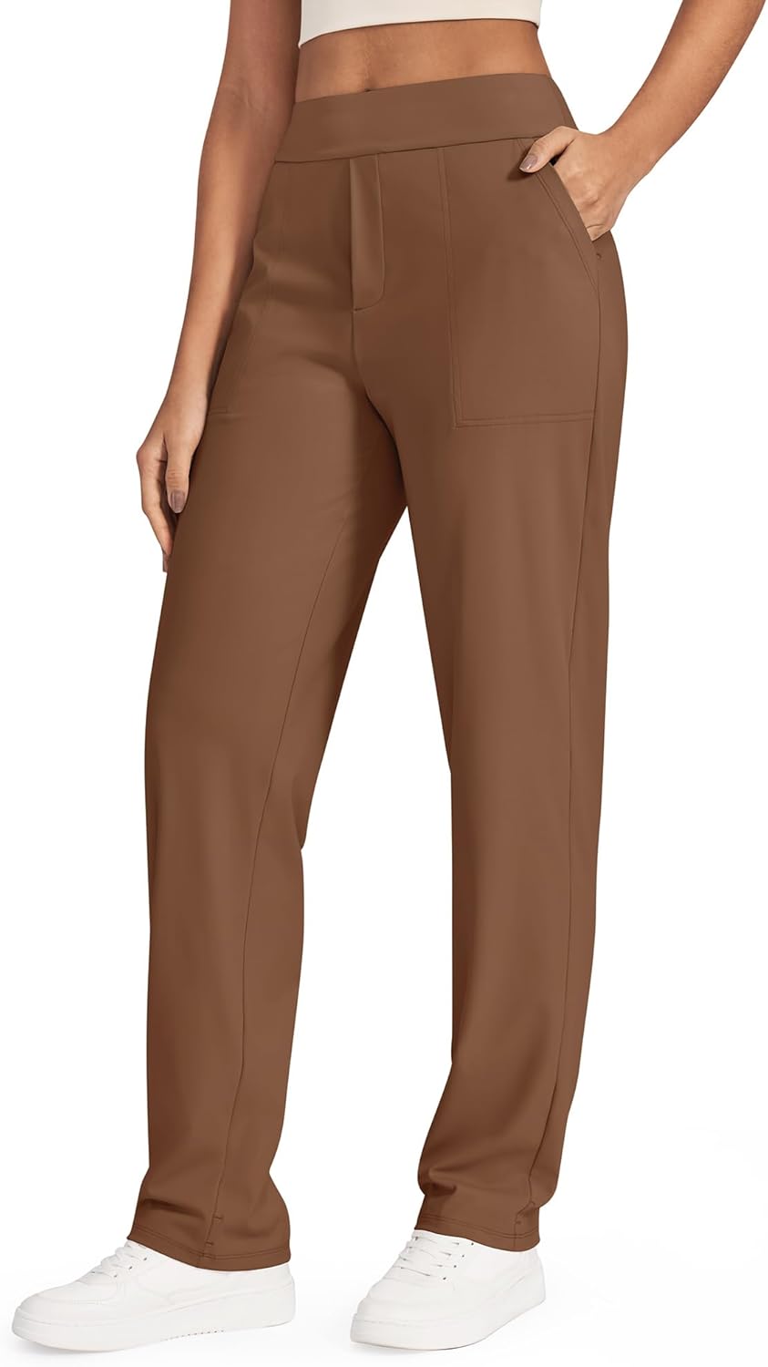 ShiftReady Yoga Pants for Women: High Waist Business Casual Trousers