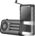 Solar Charger 59800mAh Portable Power Bank - Outdoor USB-C Wireless