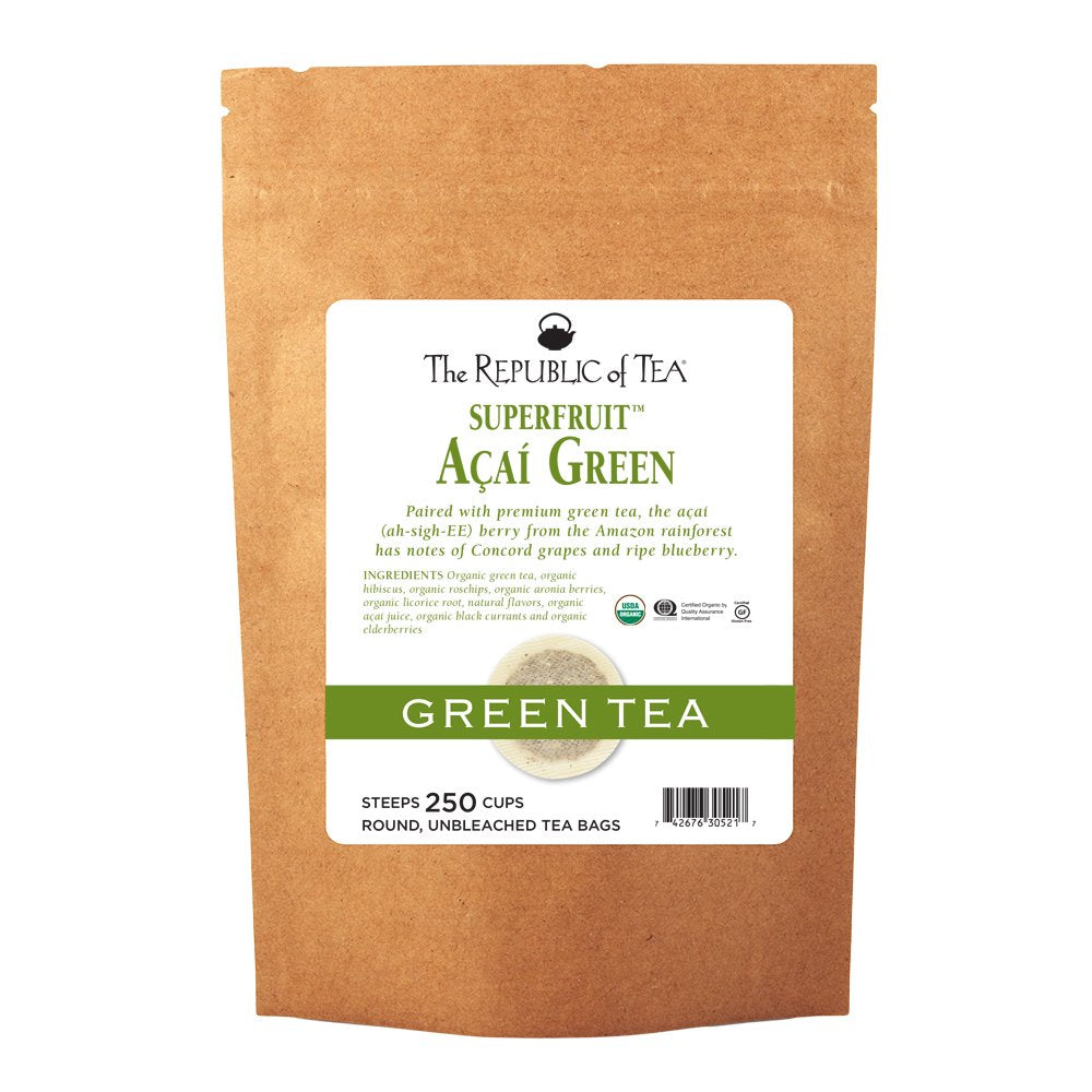 Organic Acai Green Superfruit Tea for a Healthy Lifestyle