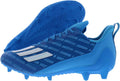adidas Mens Adizero Football Cleats Cyan/Silver Metallic/Core Black