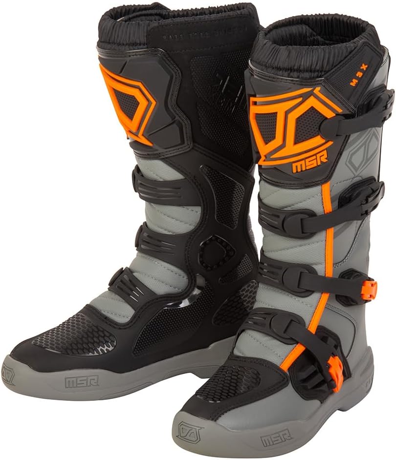 MSR Youth M3X Motocross Boots for Young Riders' Comfort